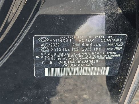 Certified 2023 Hyundai Sonata N Line image 47