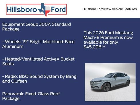 New 2026 Ford Mustang Mach-E Premium RWD image 5