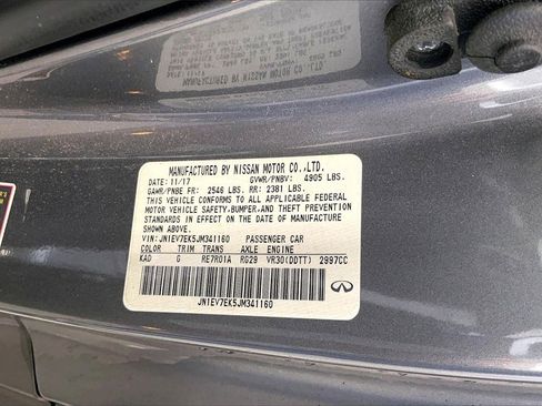 Used 2018 INFINITI Q60 3.0t Luxe w/ Sensory Package 3.0T Luxe image 8