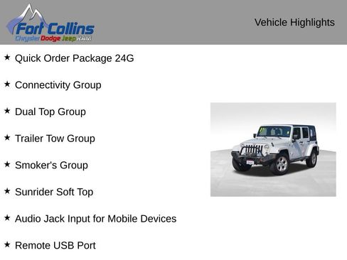 Used 2014 Jeep Wrangler Unlimited Sahara w/ Dual Top Group AWD/4WD image 4