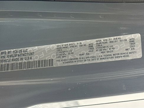 New 2026 Jeep Wrangler Unlimited Rubicon image 19