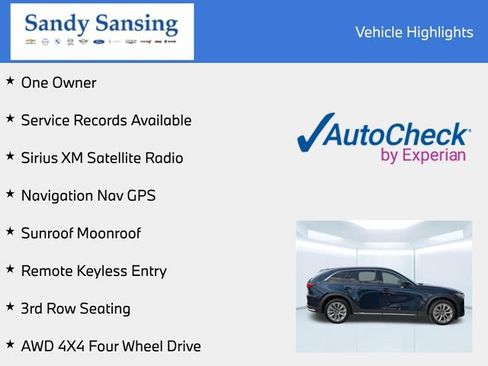 Used 2024 MAZDA CX-90 3.3 Turbo w/ Premium Package AWD/4WD image 7