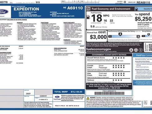 Certified 2024 Ford Expedition XLT AWD/4WD image 3