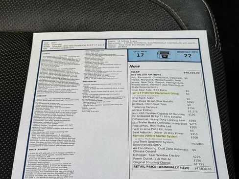 Used 2017 Chevrolet Silverado 1500 LT w/ All Star Edition image 35