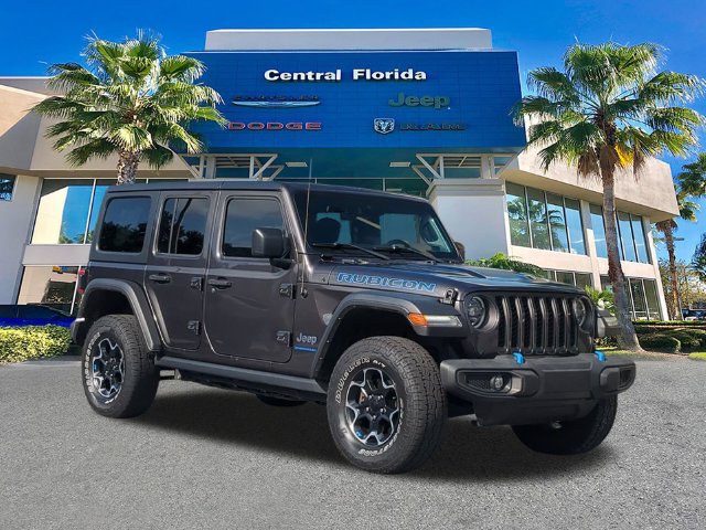 Certified 2023 Jeep Wrangler Unlimited Rubicon 4xe w/ Safety Group AWD/4WD image 2