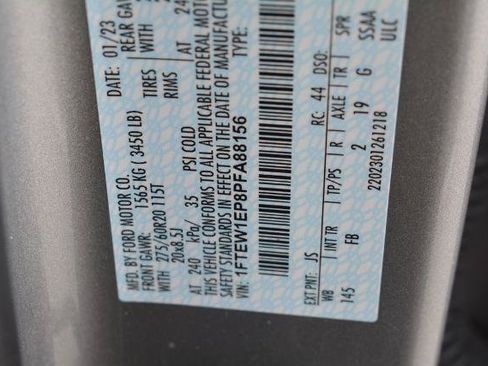 Certified 2023 Ford F150 XLT w/ Equipment Group 302A High AWD/4WD image 27