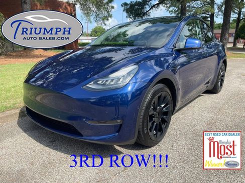 Used 2022 Tesla Model Y Long Range AWD/4WD image 1
