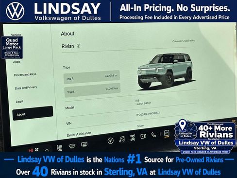 Used 2022 Rivian R1S Launch Edition AWD/4WD image 27