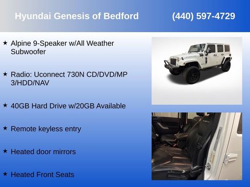 Used 2015 Jeep Wrangler Unlimited Rubicon w/ Dual Top Group image 14