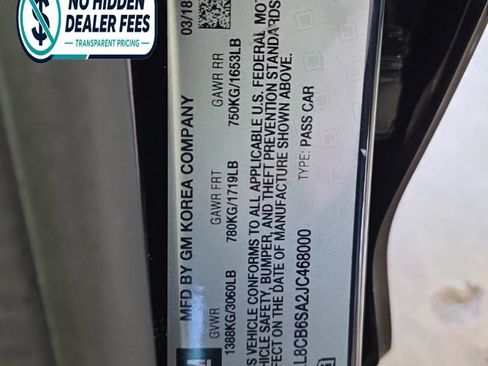 Used 2018 Chevrolet Spark LS FWD image 26