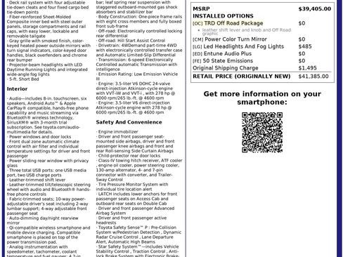 Used 2023 Toyota Tacoma TRD Off-Road image 3