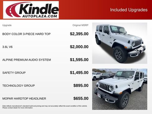 New 2026 Jeep Wrangler Unlimited Sahara w/ Safety Group AWD/4WD image 5