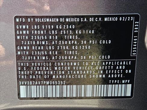 Used 2023 Volkswagen Tiguan SE FWD image 29