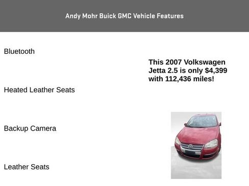 Used 2007 Volkswagen Jetta 2.5 FWD image 4