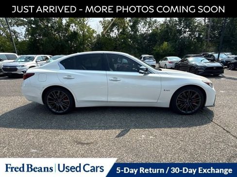 Used 2019 INFINITI Q50 Red Sport 400 w/ Sensory Package AWD/4WD image 16