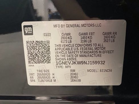 Used 2022 Chevrolet Traverse RS AWD/4WD image 40