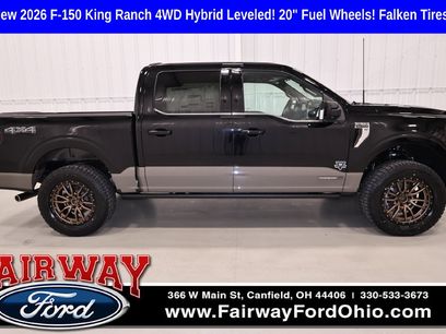 New 2026 Ford F150 King Ranch w/ Equipment Group 601A High