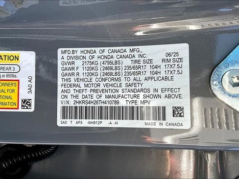 New 2026 Honda CR-V LX image 14