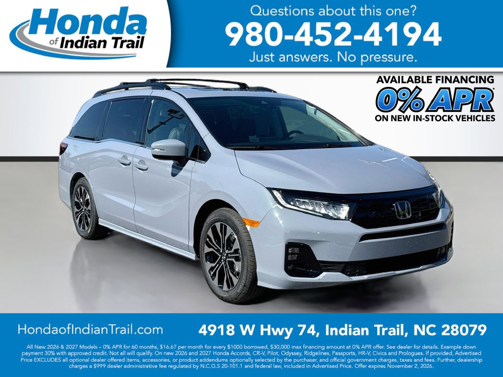 New 2027 Honda Odyssey Elite 360° Tour