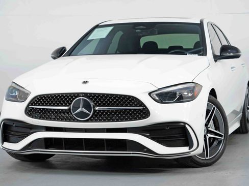 Used 2023 Mercedes-Benz C 300 Sedan w/ AMG Line w/ Night Package image 3