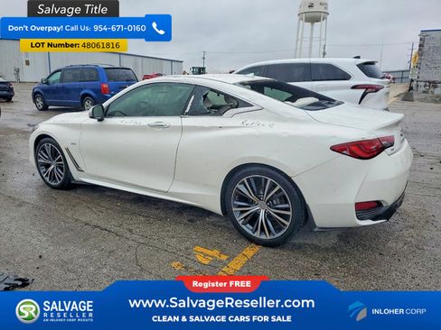 Used 2019 INFINITI Q60 3.0t Luxe image 3
