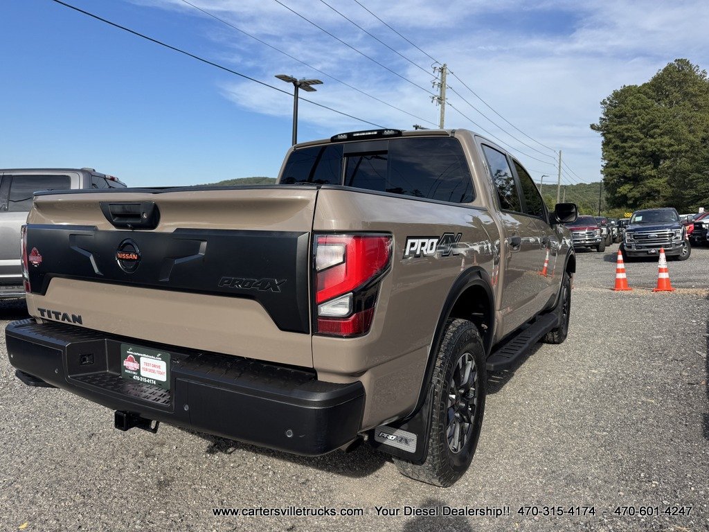 Used 2021 Nissan Titan PRO-4X w/ Pro-4x Convenience Package AWD/4WD image 8