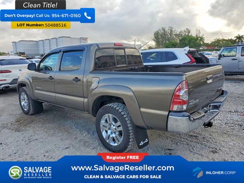 Used 2013 Toyota Tacoma 4x4 Double Cab w/ SR5 Pkg image 3
