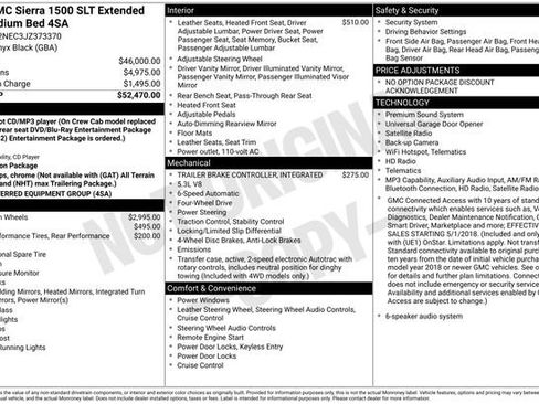 Used 2018 GMC Sierra 1500 SLT image 3