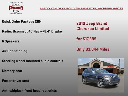 Used 2019 Jeep Grand Cherokee Limited image 5
