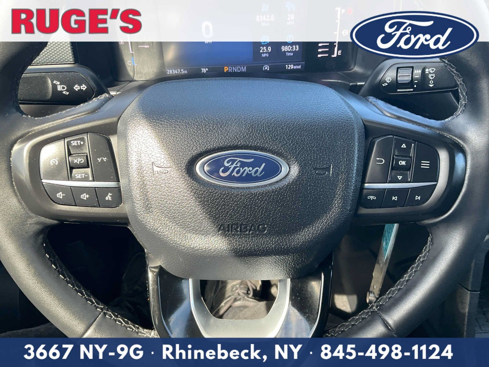 Used 2024 Ford Ranger XLT w/ Trailer Tow Package AWD/4WD image 22