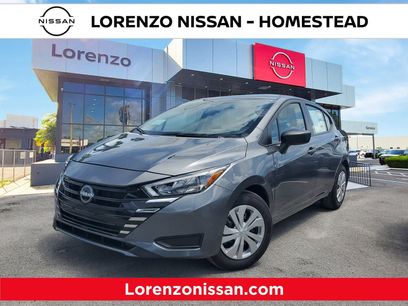 New 2025 Nissan Versa S w/ Trunk Package