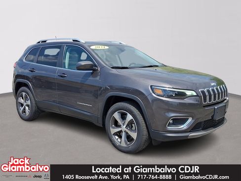Certified 2021 Jeep Cherokee Limited AWD/4WD image 1