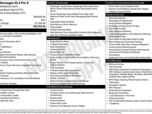 Used 2023 Volkswagen ID.4 Pro S RWD image 2