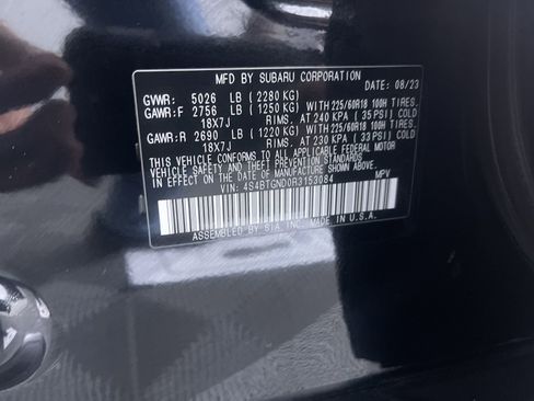 Used 2024 Subaru Outback Limited XT image 12