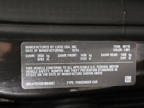 Used 2025 Lucid Air Touring AWD/4WD image 61