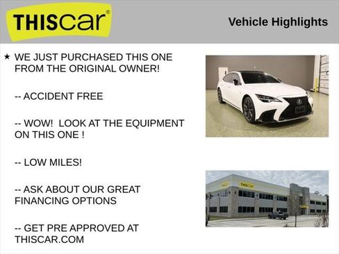 Used 2023 Lexus LS 500 F Sport w/ Cold Weather Package (CK) image 9