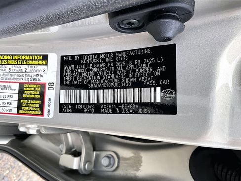 Used 2023 Lexus ES 300h w/ Premium Package FWD image 36