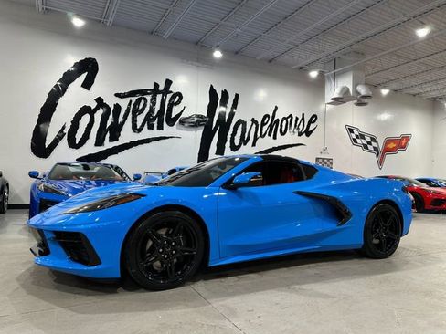 Used 2021 Chevrolet Corvette Coupe CF Wheels, NPP, Glass w/ Engine Appearance Package image 1