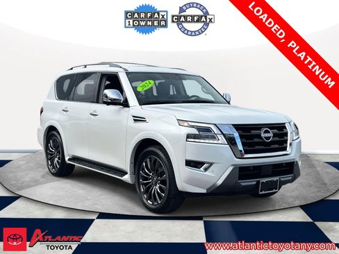Used 2024 Nissan Armada Platinum w/ Captain's Chairs Package image 1