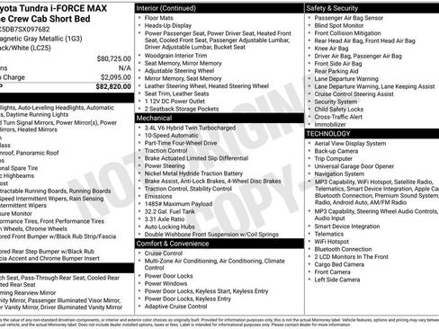 Used 2025 Toyota Tundra Capstone AWD/4WD image 34