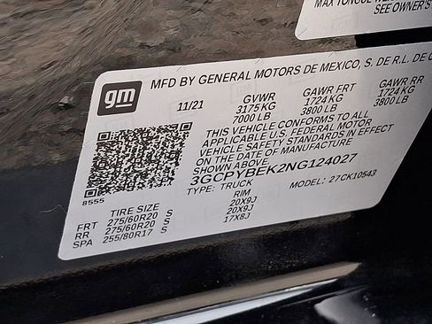 Used 2022 Chevrolet Silverado 1500 Custom AWD/4WD image 26