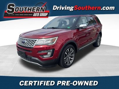 Certified 2017 Ford Explorer Platinum