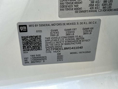 Used 2021 GMC Sierra 1500 AT4 image 35