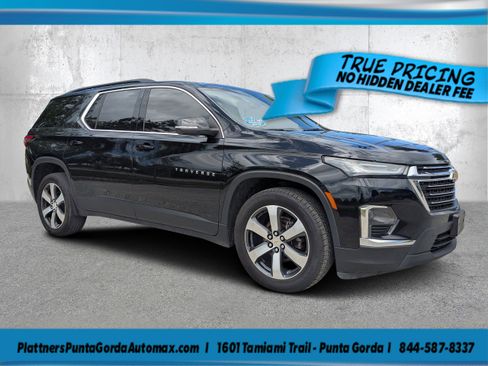 Used 2023 Chevrolet Traverse LT w/ LT Premium Package AWD/4WD image 1
