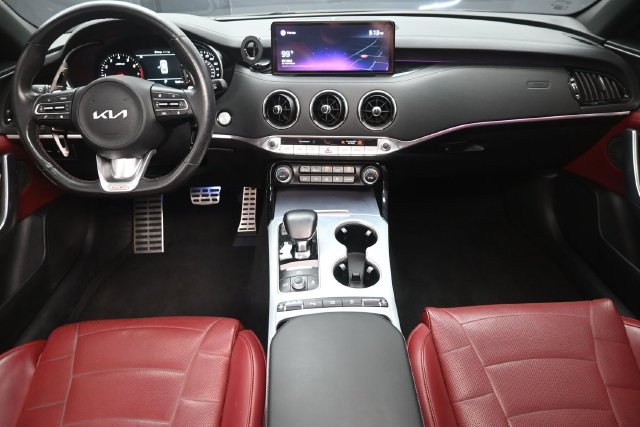 Used 2022 Kia Stinger GT2 w/ Red Interior Color Package RWD image 21