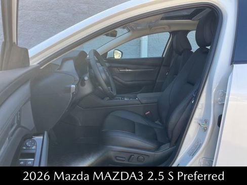New 2026 MAZDA MAZDA3 2.5 S Sedan w/ Preferred Pkg image 19