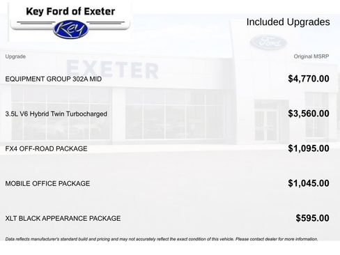 Used 2024 Ford F150 XLT w/ Equipment Group 302A MID AWD/4WD image 12