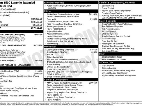 Used 2020 RAM 1500 Laramie w/ Sport Appearance Package image 6