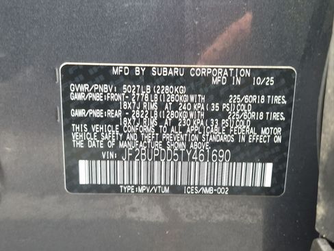 Certified 2026 Subaru Outback Limited AWD/4WD image 35