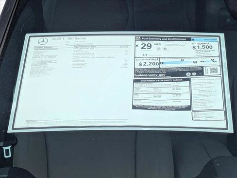 Certified 2025 Mercedes-Benz C 300 Sedan image 17